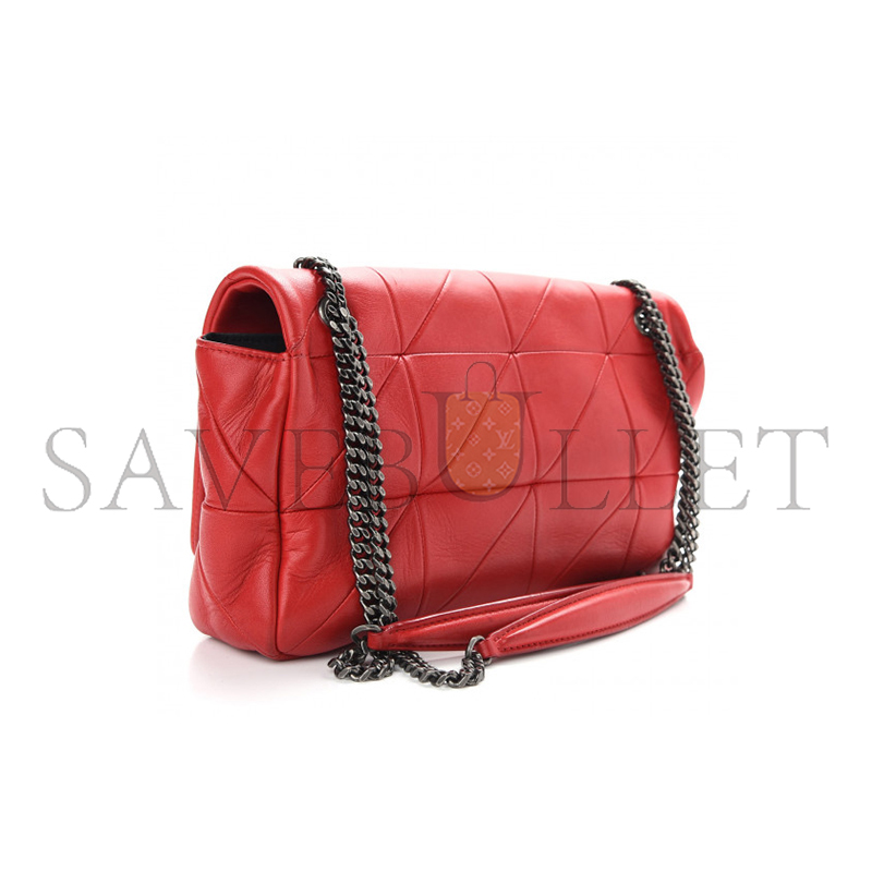 Y*L jamie 4.3 shoulder bag quilted leather red 918257 (25*15*7.5cm)